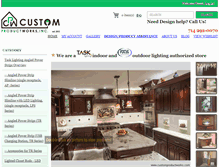 Tablet Screenshot of customproductworks.com